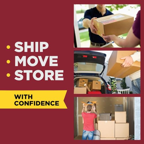 Scotch Secure Seal Packing Tape Refill, 1.88 in x 54.6 yd, 6 Rolls - image 9
