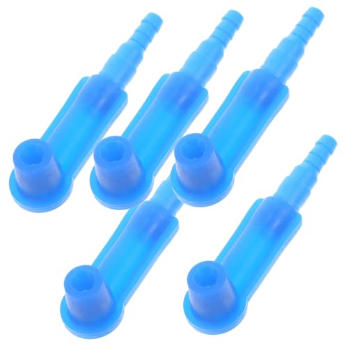 MUCKLILY Versatile 5pcs Brake Fluid Changer Sturdy Connector for Quick Bleeding
