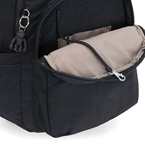Image of Kipling Women's Seoul 15 inch Laptop Backpack, Durable, Roomy with Padded Shoulder Straps, Built-In Protective Sleeve