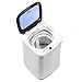 Barton Full-Automatic Washing Machine Compact 7.7lbs Laundry Washer Spin with Drain Pump 9 Programs Selections w/LED Display