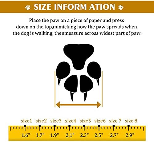 Miniatura 2 de XSY&G Botas para perro, zapatos impermeables para perros, botines para perros con suela antideslizante reflectante resistente y antideslizante,