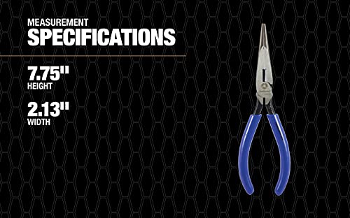 Southwire Lnp7D Long-Nose Pliers With Side Cutter And Dipped Handles, 7-Inch #TOP5