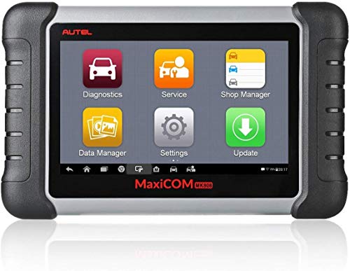 Autel MaxiCOM MK808 OBD2 - Herramienta de diagnóstico con Todas Las Funciones del Sistema y Servicio, Incluyendo reinicio de Aceite, EPB, BMS, SAS, DPF, TPMS e IMMO (MD802 + MaxiCheck Pro)