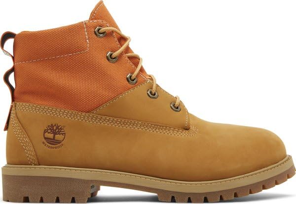 Wheat Nubuck Timberland Boots Junior Size Timberland Premium In