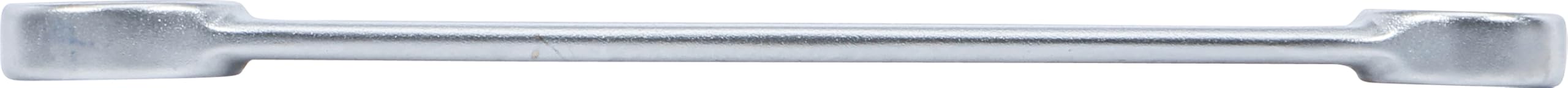 BGS 30300 | Zestaw kluczy oczkowych dwustronnych | płaskie | 6 - 22 mm | 8 szt.