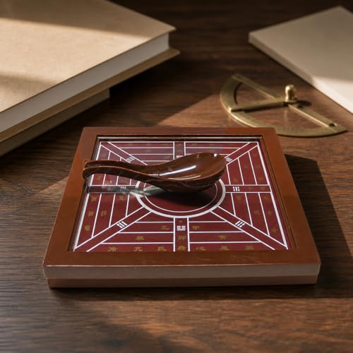 Modelo de Brújula Cuchara Apuntando al Sur, Base de Madera, con Marcaciones Direccionales, Interactivo para Lecciones de Historia miniatura 5