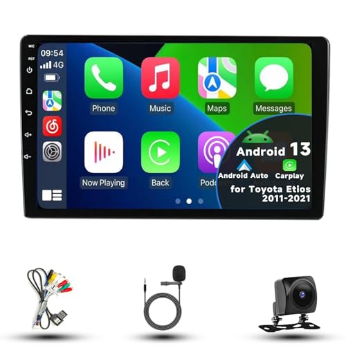 Car Radio Stereo for Toyota Etios 2011-2021, Android 13, 9
