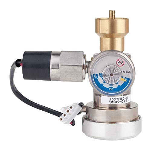 Industrial Scientific Gas Regulator with Pressure Switch, Flow Rate Demand Flow - 18105866