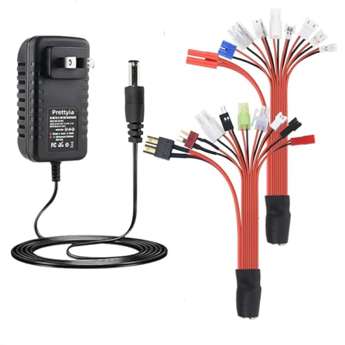 Prettyia 19 Groups of nimh Battery Chargers rc car Charger