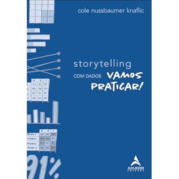 Capa do livro Storytelling com dados: vamos praticar!
