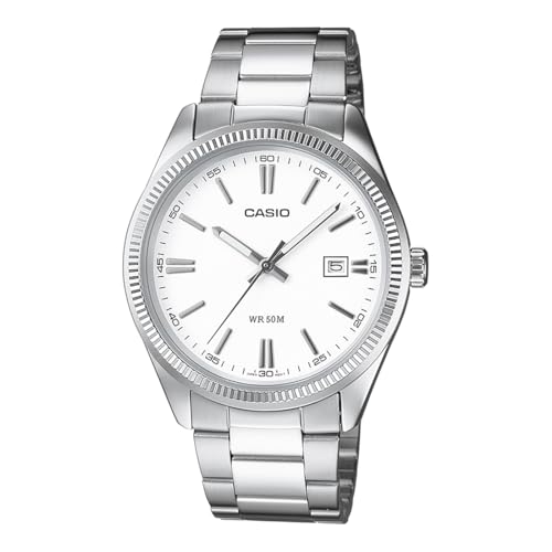 Image of Casio Enticer Men MTP-1302D-7A1VDF Analog White Dial Men (A1539)