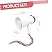 balacoo Handheld Megaphone Megaphone Cheer Megaphones Megaphone Cheer Mini Megaphone Events Megaphone Speaker Plastic Loudspeaker Handheld Loudspeakers Multi-Purpose Loudspeaker
