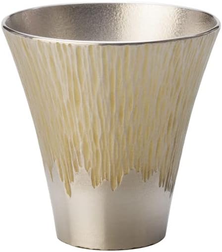 Osaka Tinner, Suzuki, Osaka Nanwa Tinner, Traditional Crafts, Sake Cup, Tumbler, Small, Mt. Fuji, Black, Fut-1-k