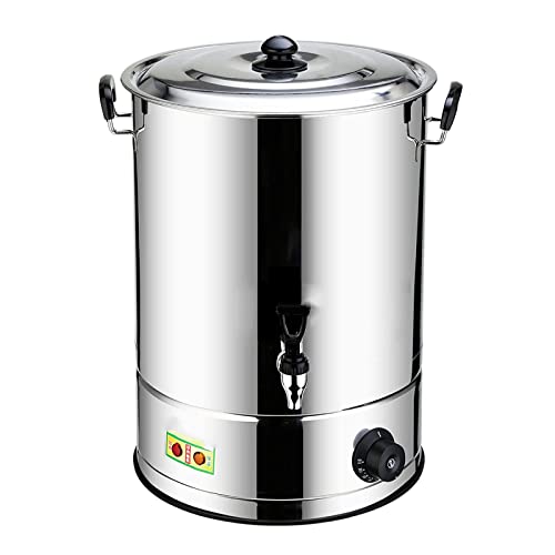 Urna de acero inoxidable de 20 L con aislamiento para oficinas