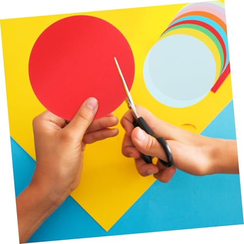 Papier origami rond épais anti-déchirure pour décorations