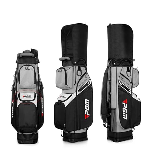 StobO LfBobO 14 St e @\[ Y fB[X X^hStobO Kp NuP[X Golf Bag LfBobO Yp/fB[Xpyʂ NVbNȃfUC(Black Grey)