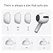 3 Pairs Replacement Ear Tips for Airpods Pro/Airpods Pro 2 Generation with Noise Reduction Hole & Built-in dust Guard Screen, Silicone Ear Tips for Airpods Pro with Portable Storage Box(S/M/L)