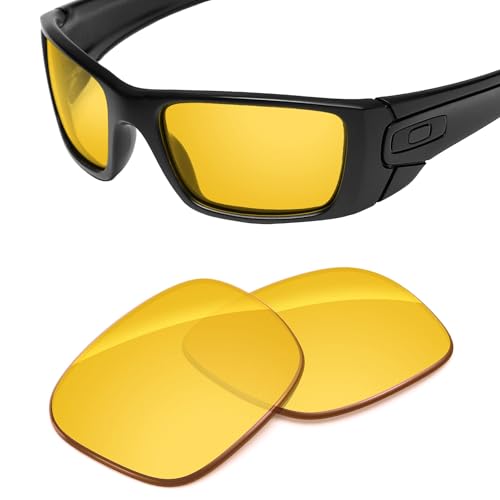 Image of Performance Replacement Lenses Compatible with Oakley Fuel Cell OO9096 Polarized, UV Protection, Anti-Scratch