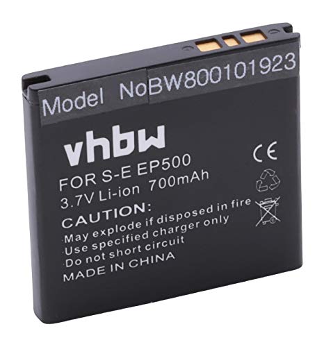 Batera Li Ion 700mAh 37 V Compatible con Sony Ericsson U5 U5i Vivaz U5i Cosmic U5a Vivaz Kurara Vivaz Vivaz Pro Sustituye la batera EP500