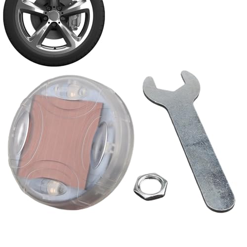 Luces de rueda para neumáticos de coche - Lámpara de válvula de neumático Luz de rueda solar, luces intermitentes solares para coche, camión, motocicleta, SUV