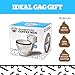 BigMouth Inc. The Original Toilet Mug - Hilarious 12 oz Ceramic Coffee...