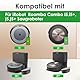 Hometimes Ersatz-mopp für IRobot Roomba Combo i5, i5+, j5, j5+ WischTücher Wiederverwendbar Zubehör Nachfüllpackung Austauschbarer für alle Böden und Oberflächen, 8 Stück
