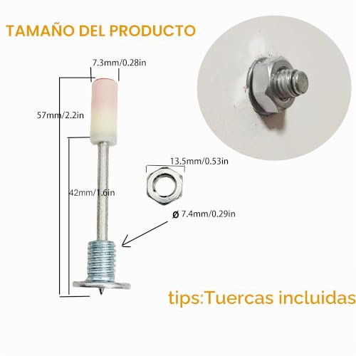 Clavos para concreto 14 Imagen adicional