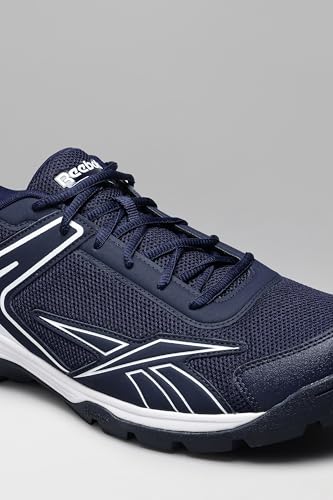 Image of Reebok Men's Cricket Shoes Cushioned Midsole Lightweight Durable Sports Shoes for Men | Comfortable Rubber Outsole | Cricket, Training & Outdoor Sports | Power Play