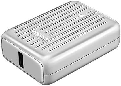 Resim Zendure Supermini 10,000 mAh USB-C Powerbank 18 W Power Delivery, süper küçük harici pil, iPhone, Samsung Galaxy, Huawei, Nintendo Switch vs. için hızlı şarj ile, gümüş 