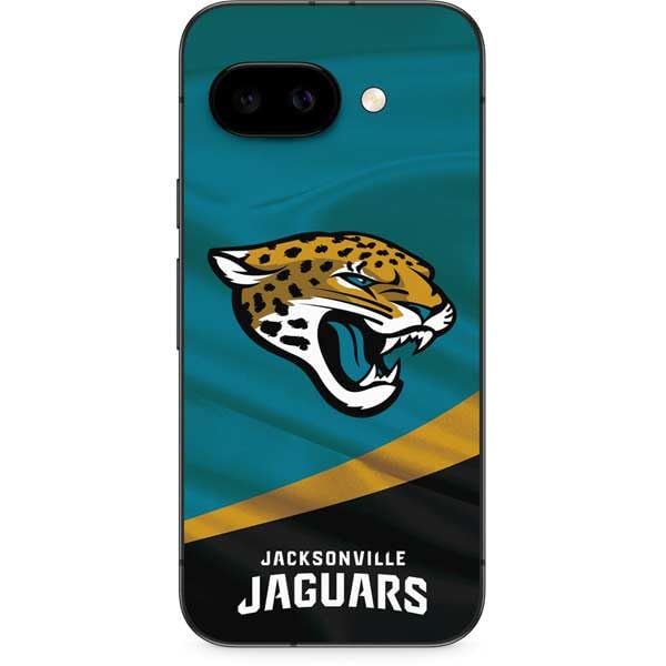 Skinit Decal Phone Skin Compatible with Google Pixel 9a - Officially Licensed NFL Jacksonville Jaguars Design