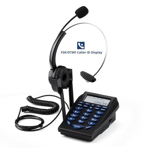 Casques de centre d'appels avec écran DTMF pour appelant - 5