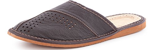 Ladeheid Sandalias Zapatillas Casa Hombre LABR152 (Marrón, 41 EU)