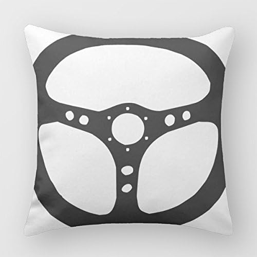 Dearo Steeringwheel Jah Decorative Cushions Decorative Pillow Covers 16 X 16