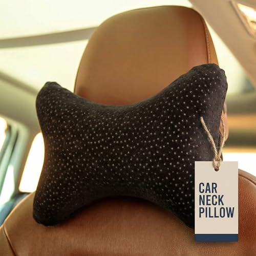 Aeris Car Headrest Pillow,%100 Memory Foam Car Neck Pillow for Driving with Strap - Carry Bag -...*