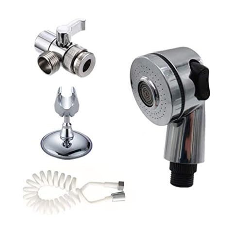 Bathroom Sink Faucet Sprayer Set, Pull Out Faucets, with 3 Spray Modes, High-Arc 360°Swivel Rotatable, Bathroom Sink Sprayer Faucets Ceramic Valve Hot and Cold Water Mixer Water Tap Cover