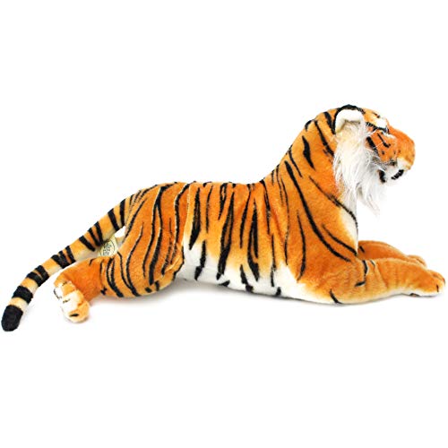 Sandor The Sumatran Tiger - 18 Inch (Tail Measurement Not Included) Sumatran Tiger Stuffed Animal Plush Cat - by Tiger Tale Toys