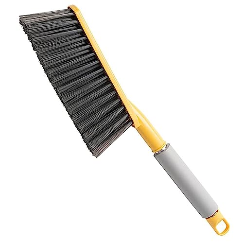 Image of ALOUD CREATIONS Long Bristle Polypropylene Dust Cleaning Brush|Ideal For Carpet Cleaning,Car Seat,Bed,Sofa,Curtains,Mats And Household Upholstery Cleaning|Multicolour|Pack Of 1