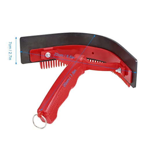 Dual-Purpose Paardensport Paard Zweet Schraper Grove Curry Combo Grooming Tool Schoonmakende Kam - Afbeelding 4