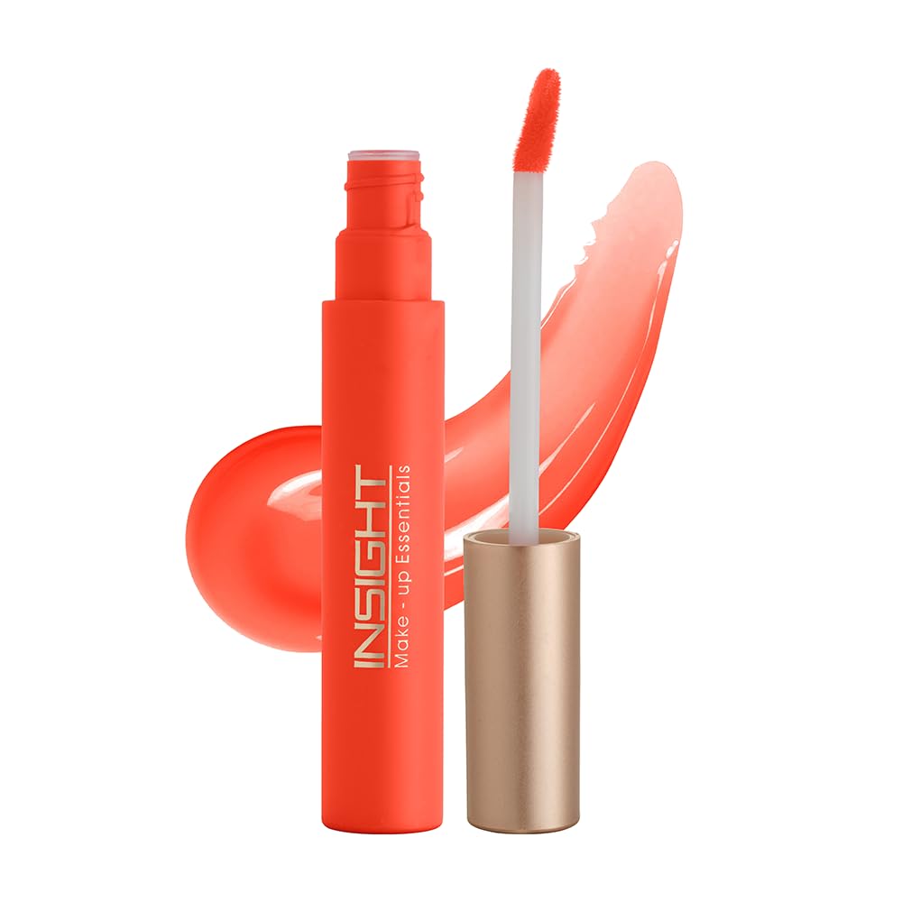 Insight Cosmetics Peptide Infused Lip Oil| With Ginger Seed Oil for Long-Lasting Nourishment and Hydration| Soft and Natural Pink Lips | Hydrated & Plump you Lips, 4.5gm(Strawberry Champagne)-picture-36