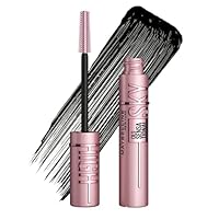 Maybelline New York Lash Sensational Sky High Mascara, Volumising & Lengthening Mascara, Washable Flake-Free Formula Infused with Bamboo Extract & Fibres, 7.2 ml, Shade: 01, Very Black