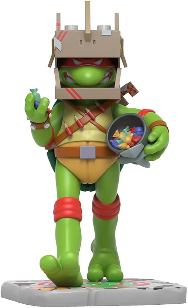Amazon.com: Mighty Jaxx Teenage Mutant Ninja Turtles: Raphael Cowa