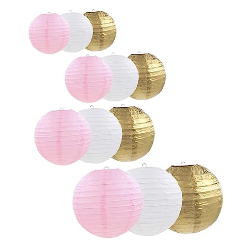 DIYEAH 12piezas Faroles Voladores Farolillos Chinos Decorativos para Fiestas y Decoración Casa
