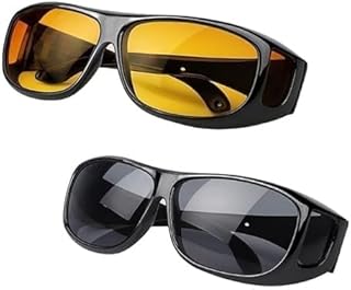 NITUESS Warp Around Hd Vision Day Goggles Anti-Glare Polarized Sunglasses Men/Women Driving Glasses Uv Protection Glasses Price In India