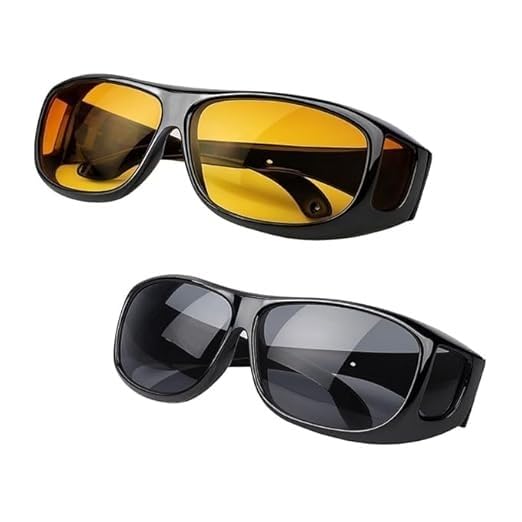 NITUESS Warp Around Hd Vision Day Goggles Anti-Glare Polarized Sunglasses Men/Women Driving Glasses Uv Protection Glasses