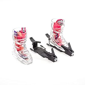 2 bicchieri da liquore a forma di sci con legame. L’attrazione assoluta per ogni festa ApresSki Perfetto come regalo di compleanno o semplicemente così! 4 cl nero..