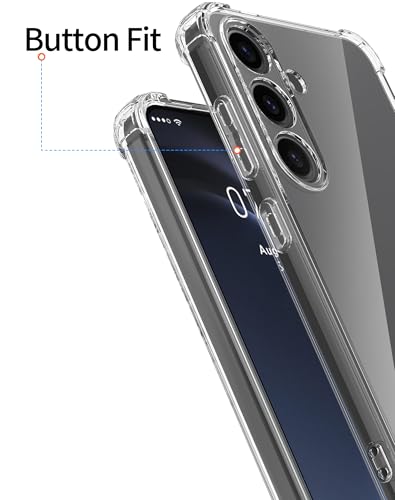 Image of Back Clear Cover case for [Samsung S24 FE] Transparent Boom Back Cover Case for [Samsung S24 FE] TPU BumB - Transparent