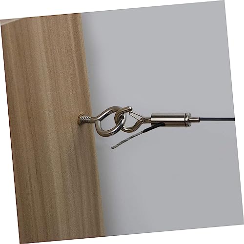 Gancho y Ojal Tensor, 6 Piezas Hardware de Tensión para Cable de Cobre miniatura 7