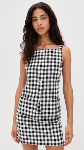 WAYF Women's Gracie Gingham Vest2