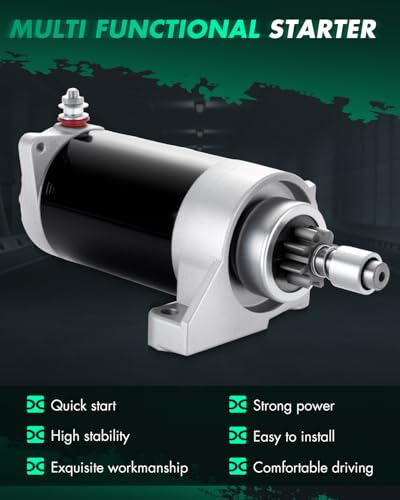 Image of SCITOO Starter Compatible for Lynx Snowmobiles ST-600 2003-2006 for Super Touring 500 /600 /700 /800 2002 Xtrim 600 2008 YETI 600 /600HO TUV SDI 2008 for Ski-Doo Snowmobiles Renegade 2006-2007 18875N