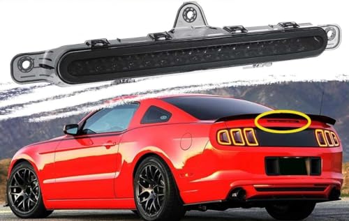 Feu stop arrière surélevé Mustang 2010-2014 optique LED noire fumée